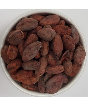 Health Embassy Raw Cacao Beans | Haricots de Cacao Crus | Theobroma cacao L (450g) - Buy Online on GoSupps.com