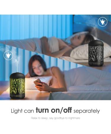 Buy Lalking Aroma Diffuser | Ultrasonic Humidifier & Essential Oil Diffuser for Home Yoga Office - 7 Color Changing Handmade Metal Design - Buy Online on GoSupps.com