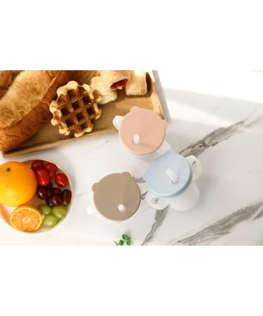 Edison Friends No Spill Sippy Straw Cup with Handles for Baby & Toddler - 6.76 Oz (200ml) | Made in Korea - Buy Online on GoSupps.com
