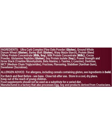 Boditronics Mass Attack Juggernaut Powder - High Protein Weight Gainer with 5g Creatine, BCAA, Glutamine & Beta Alanine - Vanilla Ice Cream Flavor - 2 kg Pack - Buy Online on GoSupps.com