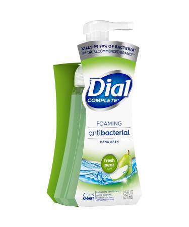 Dial Complete Antibacterial Foaming Hand Wash - Fresh pear - 7.5 oz - 2 pk