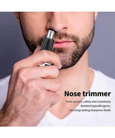 DRJKHL Professional painless eyebrow and facial hair trimmer for men and women IPX7 blades for easy cleaning black - Buy Online on GoSupps.com