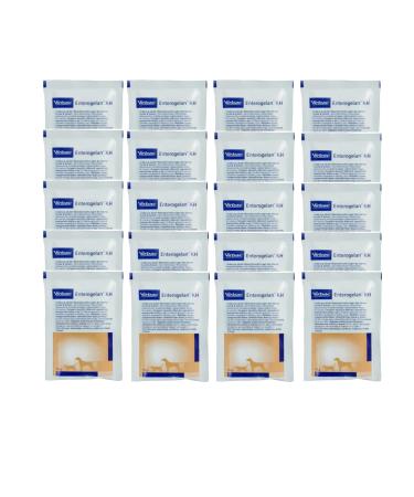 Virbac Enterogelan KH |20 x 10 g bag |Supplementary feed for dogs and cats |Can contribute to the relief of acute diarrhea |Can contribute to protecting the intestinal mucosa