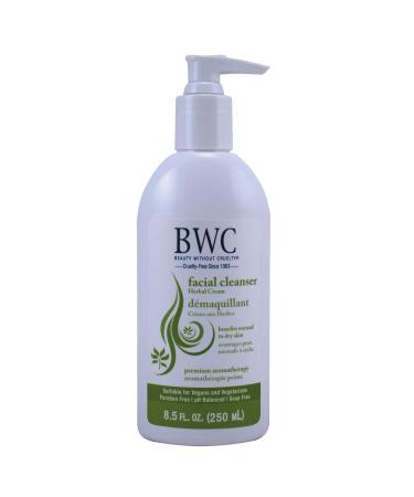 Beauty Without Cruelty Facial Cleanser Herbal Cream 8.5 fl oz (250 ml)