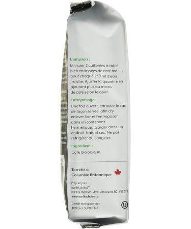 Earth's Choice Organic Coffee Swiss Water Decaf Whole Bean 6 Count of 340g Swiss Water Decaf Dark Whole Bean 6 count (Pack of 1) - Buy Online on GoSupps.com