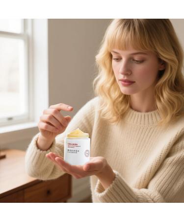 Collagen Sleeping Mask Leave In The Night With A Firm And Tight Formula 100 G Collagen Sleeping Mask Overnight Wrap Mask Elasticity And Hydration Care For Glowing Skin - Buy Online on GoSupps.com