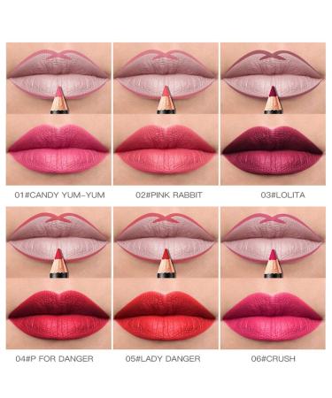 NICEFACE 18 Color Matte Lip Liner Pencil Set - Waterproof & Long Lasting | Professional Lip Liner Pen Makeup Cosmetic - 18pcs/set - Buy Online on GoSupps.com