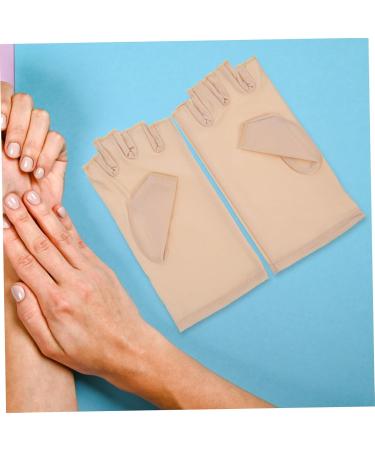 Healeved 5 Pairs Nail Gloves Protector Spandex Miss Manicure - Buy Online on GoSupps.com