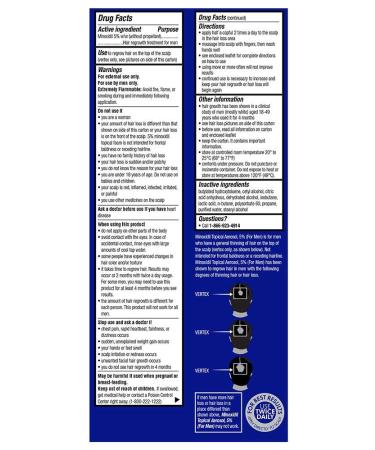 Taro Minoxidil Topical Foam 5 Hair Regrowth Treatment for Men 2.11 oz - Buy Online on GoSupps.com