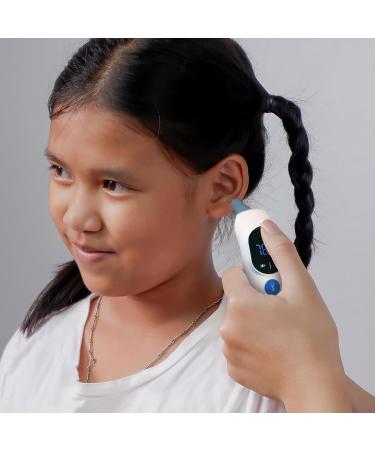 TH-1 Touchless Digital Thermometer - Infrared 1-Second Reading for Baby Kids & Adults - Fever Alert HD Screen Forehead & Ear Modes - Auto-Light & Silent Mode - Buy Online on GoSupps.com