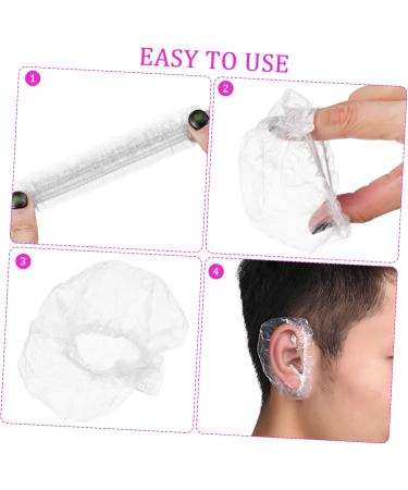PLAFOPE 2 Pairs Ear Covers for Hairdressing Ear Covers for Bath Hairdressing Ear Protector Hair Dye Ear Covers Ear Covers for Hair Dye Ear Bath Caps Ear Shower Caps Ear Caps for Shower - Buy Online on GoSupps.com