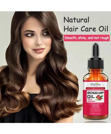 100% Pure Organic Rosehip Oil for Face Hair & Skin - Cold Pressed Anti-Aging Moisturizer Serum (30ml - Buy Online on GoSupps.com