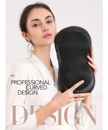 Shiatsu Neck & Back Massager Pillow with Heat - Deep Tissue Kneading for Muscle Pain Relief - Gift for Mom & Dad - Buy Online on GoSupps.com