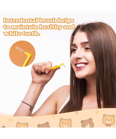 SKHAOVS 50-Piece Short Handle Interdental Brushes for Teeth & Gums | Non-Slip Handle, Dental Floss Brush for Braces Cleaning | Oral Care Dental Tools (5 Colors) - Buy Online on GoSupps.com