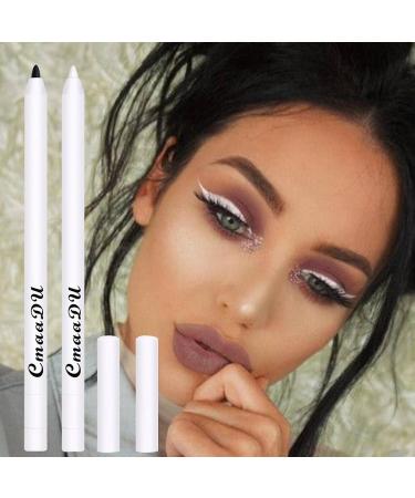 Eyeliner Pen2 PCS Breakup Proof Retractable Eyeliner Gel Black and White Eyeliners Quickdrying longlasting Smudger for smoky - Buy Online on GoSupps.com