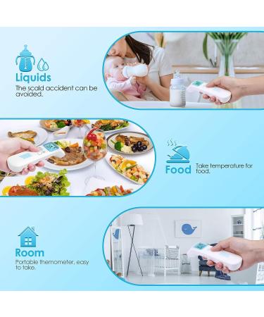 WISHDREAM Touchless Digital Infrared Thermometer for Adults, Kids, and Babies - Instant Accurate Reading with Fever Indicator - Buy Online on GoSupps.com