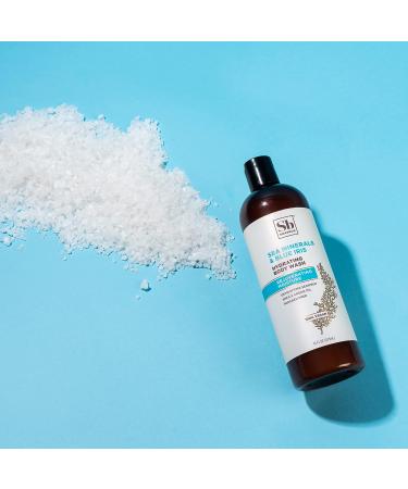 Soapbox Sea Minerals & Blue Iris Body Wash - Moisturizing Cleanser with Aloe Vera & Shea Butter | 16oz Bottles (Pack of 3) - Paraben, Gluten, Silicone Free, Cruelty Free & Vegan - Buy Online on GoSupps.com