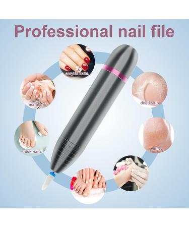 Moseen heal Electric Nail Files Sand Bands for Exfoliating Polishing Nail Removing Acrylic Nail Tools Professional Manicure Pedicure Polishing Shape Tools for Home Salon Use - Buy Online on GoSupps.com