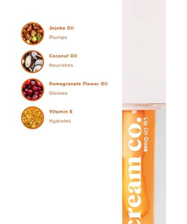 Cr me Co. Lip Gloss for All Lip Types Protects and Conditions Lips with Vitamin E Paraben Free Plumping Lip Oil Nourishes Lip Care Passionfruit 5ml - Buy Online on GoSupps.com