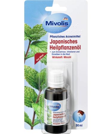Mivolis Japanisches Heilpflanzen l (30ml Flasche) minz l - Japanese Mint Oil