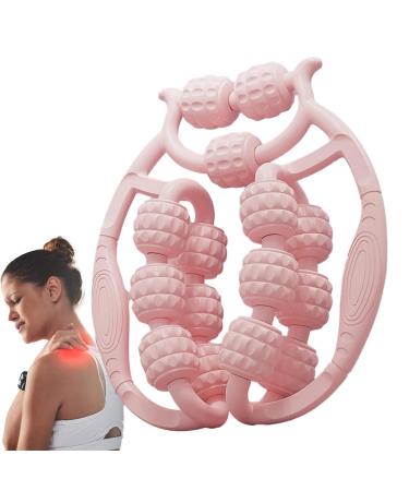 Massage roller for legs 15 roller roller and calf massager for muscle relief |Calf extensor and forearm elbow hand and arm massager Monet Powder for Beautiful Legs