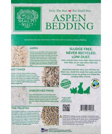 Small Pet Select Aspen Bedding | Safe & Absorbent Bedding for Small Animals - Buy Online on GoSupps.com
