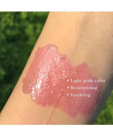 Color Changing Lip Gloss | PH Tinted Lip Oil Green to Pink | Long Lasting Moisturizing Shine Balm for Dry Lips | Mood Lip Glow Oil (01 - Buy Online on GoSupps.com
