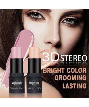 FILFEEL Highlighter Stick Highlight Powder Shade Contour Makeup Foundation Stick(1) - Buy Online on GoSupps.com