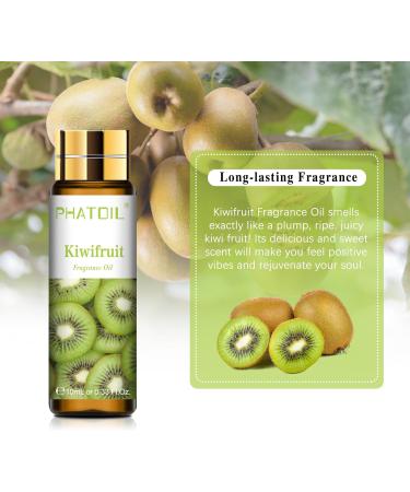 Purify Your Space with PHATOIL Kiwifruit Fragrance Oil - 10ml Pack for Aromatherapy, Soap, Candle Making - Buy Online on GoSupps.com