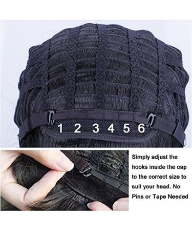 DAOTS 14 Inch Curly Wig with Bangs for Women Heat Resistant Synthetic Hair - Silver White - Buy Online on GoSupps.com