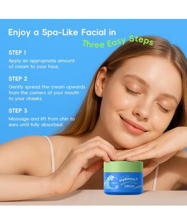 Hyaluronic Acid Collagen Daily Skincare Kit - 5 Step Regimen Routine Beauty Skin Care for Teens- Gift Set with Hyaluronic Serum Cleanser Toner Eye Cream Cream Facial Glow Up Set Travel Set - Buy Online on GoSupps.com