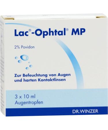LAC-OHTAL MP Eye Drops (3x10 ml) - Hydrating & Soothing Eye Care | International Shipping Available - Buy Online on GoSupps.com