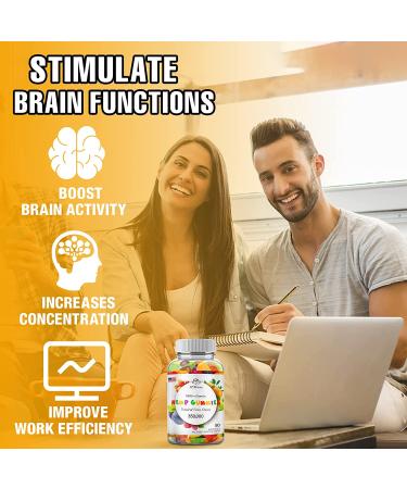 Organic Hemp Gummies - 1-Pack Extra Strength for Stress, Anxiety, Sleep, Pain, Inflammation - Vegan Candy with Calming Mood and Focus Benefits - 80 Count - Buy Online on GoSupps.com