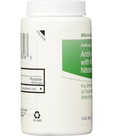 Micro-Guard Powder Antifungal 2% Miconazole Nitrate - Ideal for Skin Folds - Treats 3 oz (85g) - Buy Online on GoSupps.com