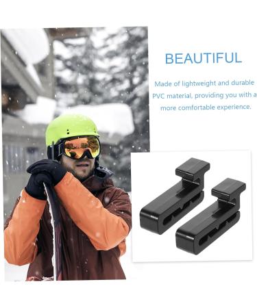 Buy Combined Hooks for Helmet Mask - Bicycle Holder & Outdoor Mask Fastening | PVC Protection for Ski Helmets | 4x2x1cm | International Shipping - Buy Online on GoSupps.com