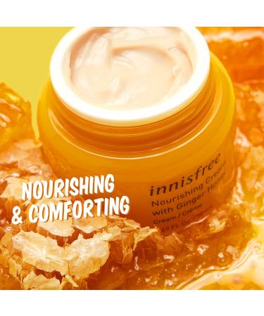 Innisfree Ginger Honey Nourishing Cream Face Moisturizer 1.69 Fl Oz - Hydrating Treatment - Buy Online on GoSupps.com