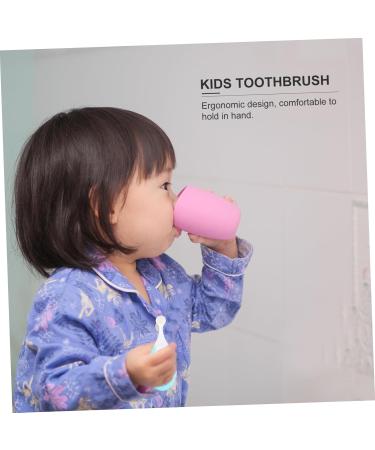 Kombiiuda Children's Toothbrush Set - Baby Oral Care Tools for Toddlers | Miniature Bristle Toothbrushes for Ages 1+ - Buy Online on GoSupps.com