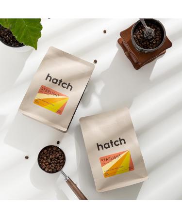 Hatch Starlight - Whole Bean - Premium Light Roast Coffee Notes: Floral Stone Fruit Citrus for Filter - Ethiopia - 300g - Buy Online on GoSupps.com