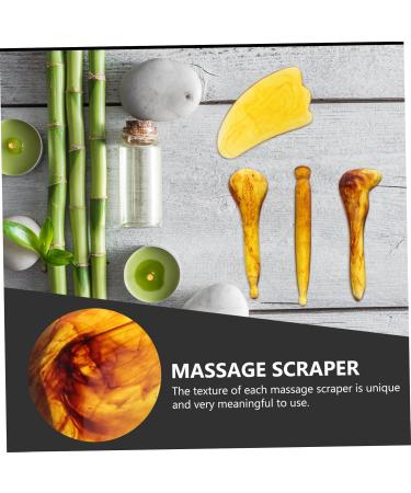 FRCOLOR 8S Massage Scraper - Premium Face & Body Massage Tool for Acupuncture & Meridian Therapy - Buy Online on GoSupps.com