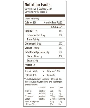 Cybele's Free To Eat Gluten-Free & Vegan Snickerdoodle Cookies | Nut-Free & Soft-Baked | School Safe Snack for Kids & Adults | 12 Cookies per 6 oz Box | Pack of 6 Boxes - Buy Online on GoSupps.com