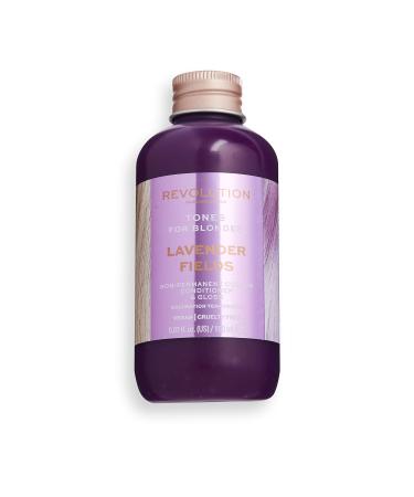 Revolution Beauty London Haircare tones for Blondes Add A Hint Of Colour Transform and Condition Hair Lavender Fields