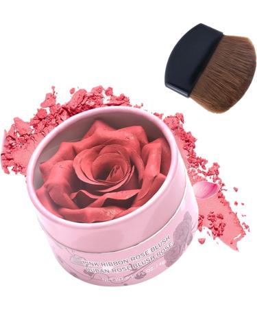 Cheek Blush - 10ml Brightening 3D Rose Petal Design - Blush Powder for Face Makeup - for Travel Business Trip Home Outdoors School Girlfriend Wife Friend - Buy Online on GoSupps.com