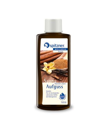 Spitzner Sauna infusion Vanilla-cinnamon Sensual 190 ml-wellness sauna for home sensual sauna for warmth and security natural sauna concentrate