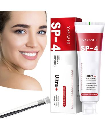 Yiliku sp-4 Probiotic Toothpaste  Yayashi Sp-4 Toothpaste  SP-4 Brightening Toothpaste Fresh Breath Toothpaste  Sp4 Toothpaste Whitening (Red)