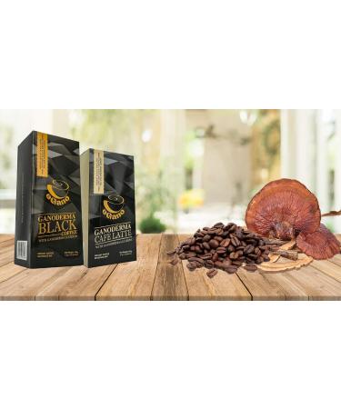 5 Boxes eGano Ganoderma Black Coffee Instant Coffee With Ganoderma Lucidum (3.5g x 30 Sachets / Box) - Buy Online on GoSupps.com