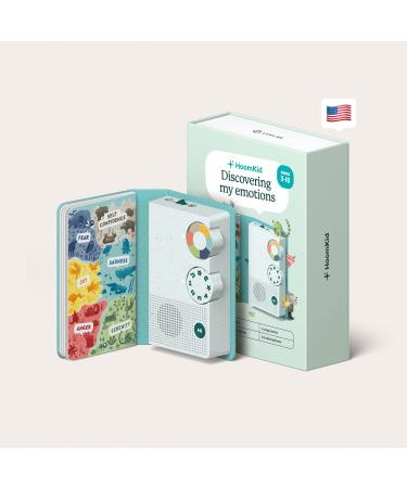 HoomKid Storyteller Children's Emotional Management Audio Player | 96 Stories, meditations, Music, Yoga for Kids | Relax & Sleep | Ages 3 to 10 | Screen Free & Disconnected English - Buy Online on GoSupps.com