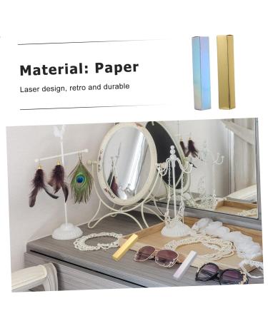 100pcs Lip Gloss Lipstick Boxes | Custom Paper Packaging for Lipstick & Mascara | DIY Lipgloss Cases - Buy Online on GoSupps.com