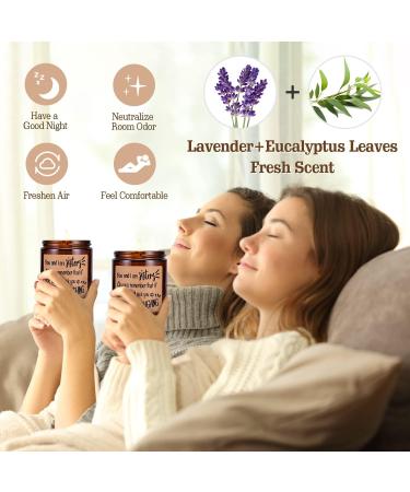 Funny Sisters Gifts - Lavender Scented Candle | Unique Birthday & Mother's Day Gift for Sister Best Friend Sister-in-Law - Buy Online on GoSupps.com