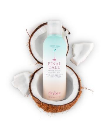 Drybar Final Call Frizz & Static Control Mist | Fights Frizz Tames Flyaways to Maintain Smooth and Shiny Blowouts 24 Hour Frizz Control & 72 Hour Static Control Coconut Colada Scent 5 Ounce (Pack of 1) - Buy Online on GoSupps.com