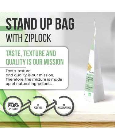 Premium Lebanese Zaatar Spice Blend with Toasted Sesame Seeds, Dried Thyme, and Sumac | Versatile Seasoning for Steak, Bagels, Dips | Low Sodium Organic Spices | 2oz Pack - Buy Online on GoSupps.com